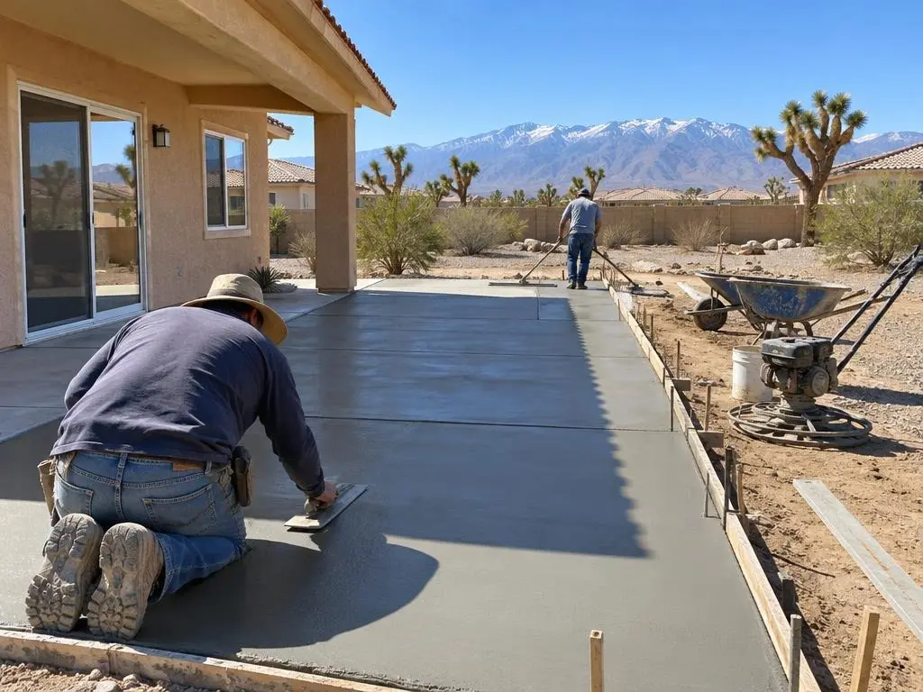Concrete Patios in Hesperia, CA